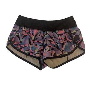 Ivivva geometric dance shorts child size 10